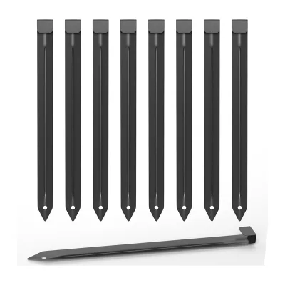 Outdoor Multi-functional Steel Smooth Decorative Nail Anchor Pegs Garden Use Tent Anchoring Pet Anchoring