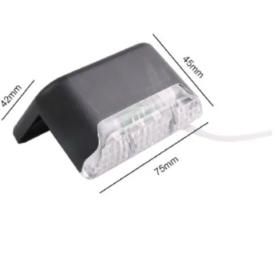 Solar Stairs Light Outdoor Waterproof Solar Powered Garden Lamps for Railing Deck Step Yard Patio Pathway Fence Light