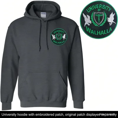 University Crest Embroidered Iron on Patch Bulk Wholesale Customizable Patch for College Merchandise Club Gear DIY Accessories