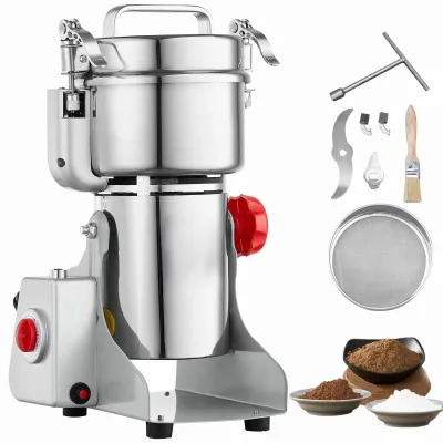 Electric Grain Crusher 500g Swing Type Spice Grinding Machine with CE Certificate