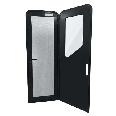 Australian Standard RV Door Fire Resistant Fly Screen Mesh Door for Caravan 622*1850mm
