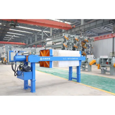 New Hydraulic Automatic Compaction Filter Press for Granite Stone Waste Water Industry