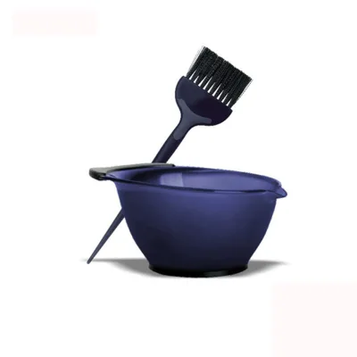 Professional Non-Slip Plastic Hair Color Mixing Bowl with Measuring Scale for Dyeing Perming & Paste Multi-Purpose Salon Tool