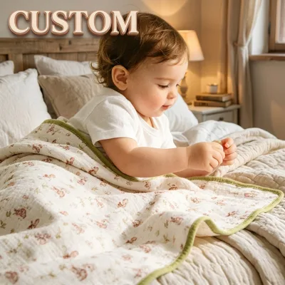 New Arrival Spinning Baby Blanket High Quality Baby Knitting Moisture-Wicking Airplane