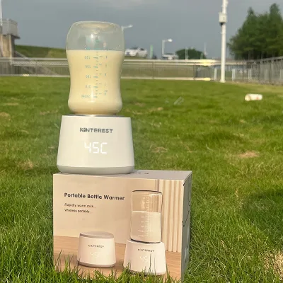 2025 New Year Gift Baby Milk Warmer Machine Modulator Wide Mouth Standard Size Connected Bottle Warmer With All Kind Adapter
