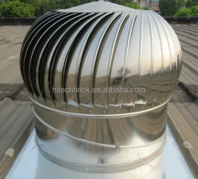 Wall Fan Mounted Powerless Roof Ventilation Fan and Wind Driven Roof Ventilators