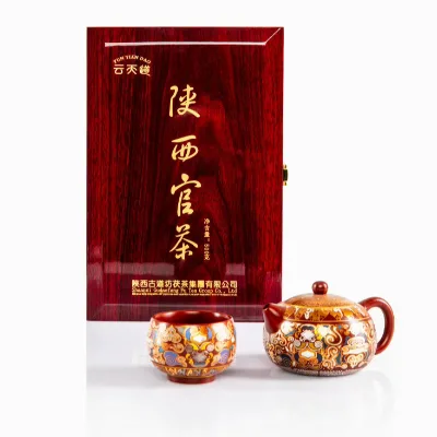 Hot Selling Organic Black Tea, Fermented Tea, Additive Free Weight Loss Tea, Chinese Tea in Gift Box