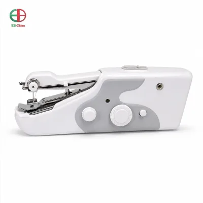 Retail Box Handheld Sewing Machine Portable Mending Kit with Sewing Accessories for Gift Shop and Online Store Supply