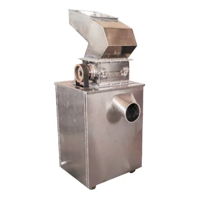 CSJ Stainless Steel Coarse Crusher Grinding Machine Hammer Chip Crusher for Food Processing Motor Engine 50-800kg/h Capacity