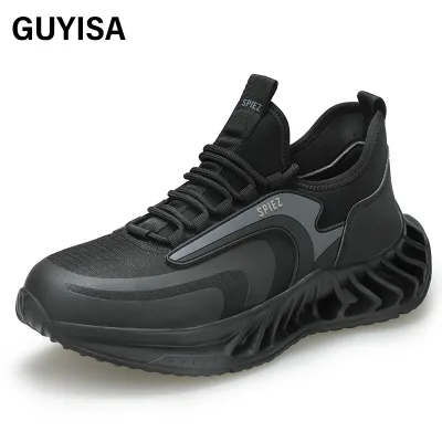 GUYISA Custom Series Lightweight Labor protection Shoes with Super Fiber and EVA Sole