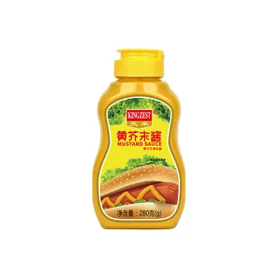 Hot Mustard Sauce Mustard Yellow Mustard Sauce Dispenser Factory