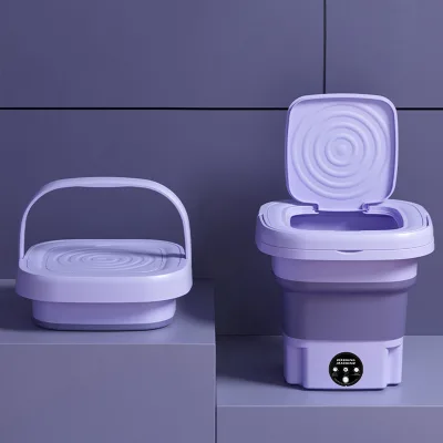 Outdoor Wholesale Convenient Portable Automatic Folding Washing Machine Mini Washing Machine With Dryer All-In-One Washer