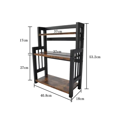 Wholesale Taiwan Factory Household Home Storage Manufacturer Housewares DIY MIT Shelves Kitchen Shelf Cart
