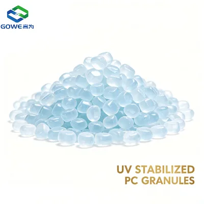 UV Stabilized PC Granules Weather Resistant Polycarbonate Pellets for Outdoor Lighting & Automotive Exterior