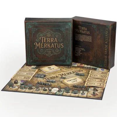 Custom Educational Board Game for Kids&Adults Eco-Friendly Durable Cardboard with Personalized Design and Printed Patterns
