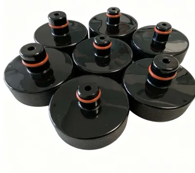 4Pcs Rubber Jack Pad Kit for Tesla Model 3/S/X Lifting Point Tool with Black Storage Case