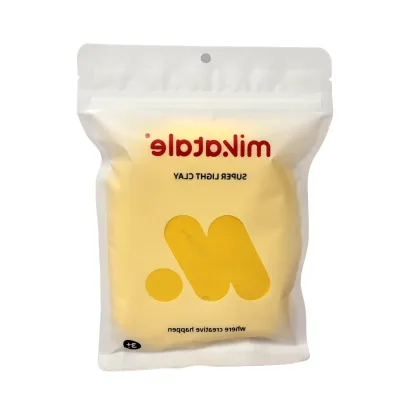 Wholesale 1.1lbs 500g Zipper Bag Safe Non-Toxic Super Light 24 Colors Soft air Dry Clay for Party Bulk Kit