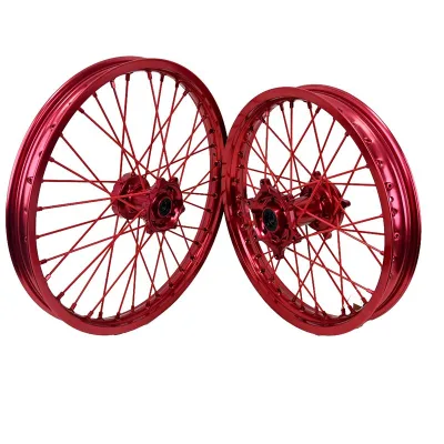 Stock Available 21*1.6/19*2.15 Motocross Enduro CRF 250 Wheels for CRF 250f