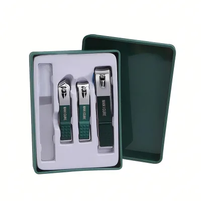 High Quality Stainless Steel Nail Clipper Set Finger Nail Clipper for Newborn Toddler or Adults