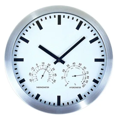 Smart Wifi-Controlled Digital Analog Metal Wall Clock Table Clocks Series
