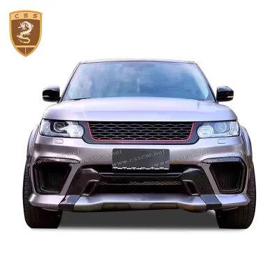 2014-2017 Car Bumper Body Kit Suitable for Rover Range Land Sport to ASP Style Wide Body Kit