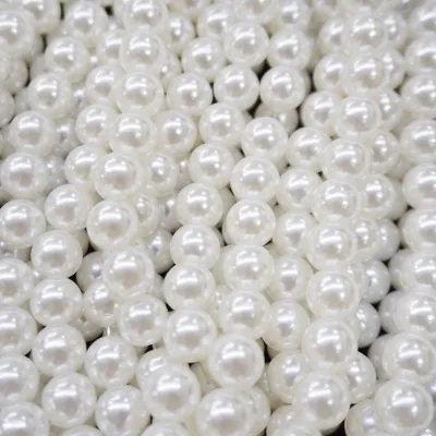 Fashion 20mm Acrylic Round Bead Plastic Pearl Beads Loose Beads for Jewelry Making Decorate
