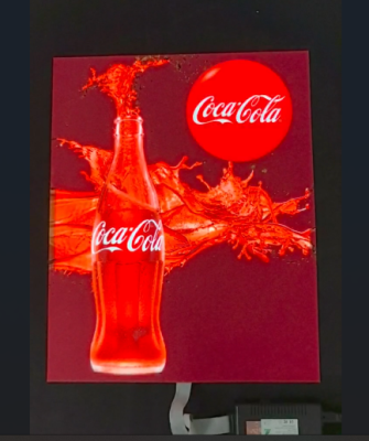 El Ad Poster Panel with High Brightness and Auto Flash Linghting Can Be Used As a Advertising Display Panel