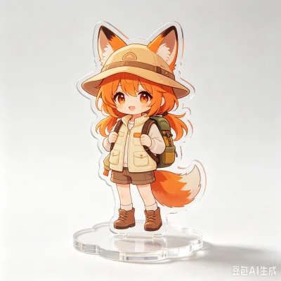Vigreat Custom Acrylic Standee Anime Figure Display Stand for Gift Shop & Anime Peripherals Wholesale Business