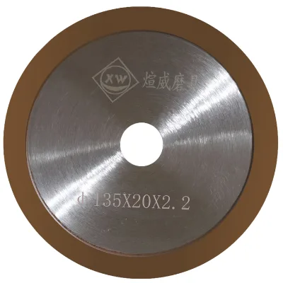 135 Mm Ceramic Porcelain Tile Trimming Repair Broken Edge Cutting and Grinding Disc Resin Wholesale Bond Diamond Grinding Wheel