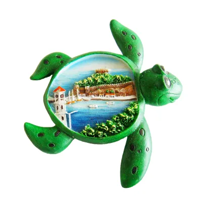 Custom cheap polyresin exquisite refrigerator fridge magnet  souvenir