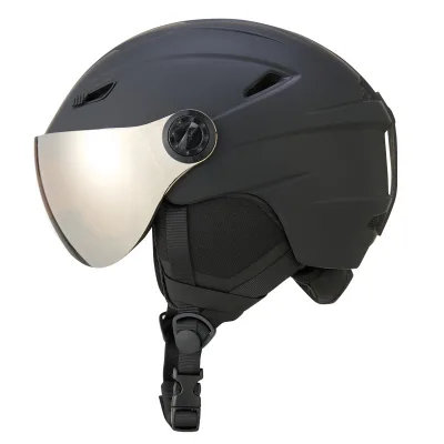 Winter Light Ski & Motorcycle/Bike Safety Helmet with ABS+EPS Material Breathable Design Ear Protection