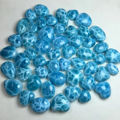 Hot Sale High Quality Gemstone Natural Crystal Amazing Larimar Pendant  for Woman