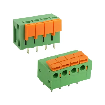 Equivalent Phoenix FFKDS/V1-5,08 1790319 5.0mm 5.08mm Wave Soldering PCB Screwless Terminal Block 142R 142V