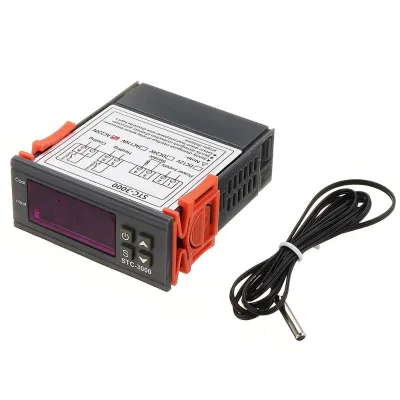 STC-3000 DC 12V 24V/110V-220V Digital Intelligent Temperature Controller Switch Sensor Thermostat STC 3000 STC-3000 for Aquarium