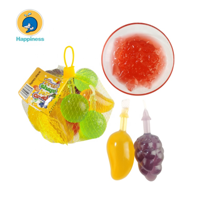 Fruit Shape Jelly in Bag Packing Halal Jelly