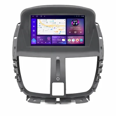 Carplay Android Auto Radio Screen for Peugeot 207 Multimedia Car Video Player 7 Inch GPS Navigation