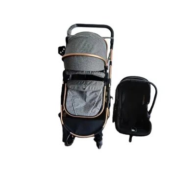 Comfortable En 1888 Portable Baby Stroller Easy Folding Pram for New Born