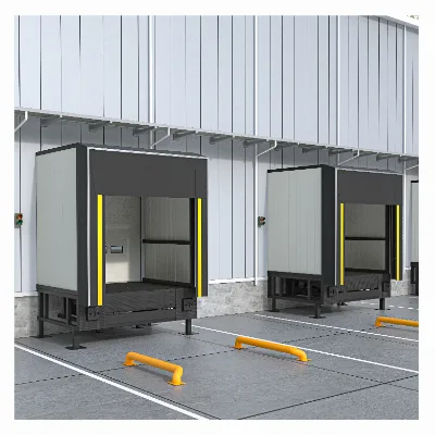 Original Factory Supplied 6-20T Yard Ramp Fixed Loading Dock Ramp with Dock Seal Industrial Door for Lift Tables Genre