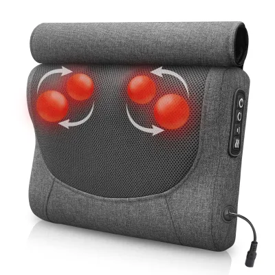 2022 Comfier Shiatsu Neck Massager Pillow- Neck and Back Massager With Heat & Flexible Massage Nodes