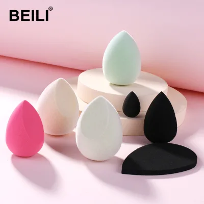 Multi Function Makeup Sponge Egg Black Rose Red pink Yellow Green Non Latex Custom Printed Makeup Sponge Beauty