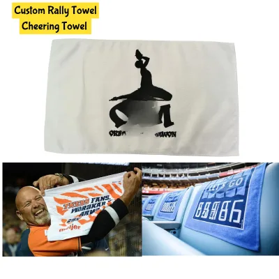 Full Color Printed Rally Towel, Sport Event, Outdoor Fans Spirit Towel