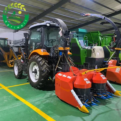 Silage Harvester for Corn and Napier Grass with Tractor Linkage and Hydraulic Adjustable Cutting Height