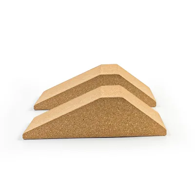 2025 Fitness Foot Calf Stretch Cork Slant Board Cork Squat Wedge