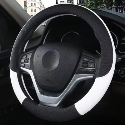 Car Accessories 2026 Steering Wheel Cover Cool Car Leather Car Steering Wheel Cover Universal Fit