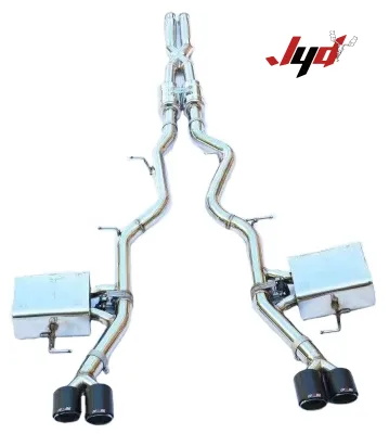 2023 Hot Sale China Wholesale Stainless Steel 304 Electronic Valve Muffler for Jaguar XFL 3.0T