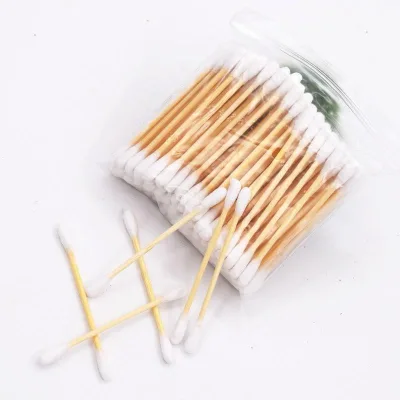 Customization Cotton Buds Paper Stem Pastel Miryio Soft Travel Cotton Swabs Cotton Buds Stick