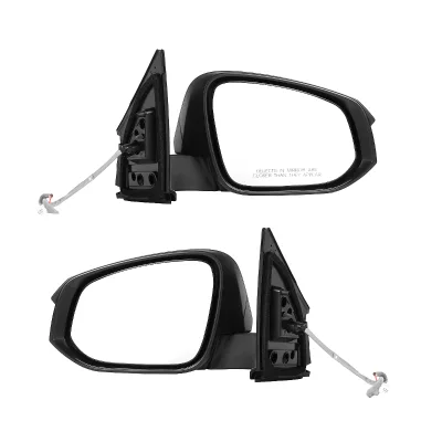 Right Side ABS Wide-Angle Rear View Door New Condition Tow Mirror Replacementz 3P for 2016 Toyota RAVA 2014-2019