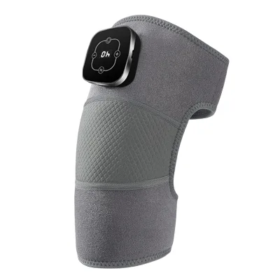 Detachable Knee Soreness Relief All Around Wrapping Magnets Warming Hot Compress Constant Vibrating Knee Massager