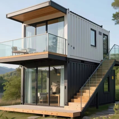 New Popular Prefabricated Apartment House Bathroom Container Hotel Rooms for School Living Room Bedroom Entry for Modern Prefab
