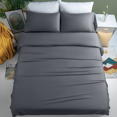 Natural Soft Pure Bamboo Home Bedding Set High Quality 300TC Bamboo Sheet Set High Quality Bamboo Sheet Set